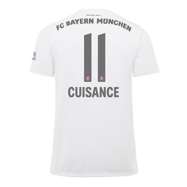 Camiseta Bayern Munich NO.11 Cuisance 2ª Kit 2019 2020 Blanco